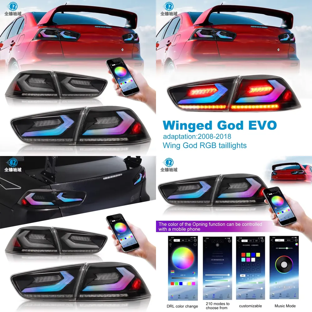 Model Kit Led - Lancer EVO X Modifiye LED Arka