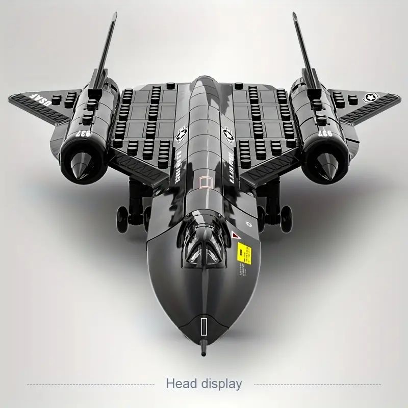 Model Kit Ferrari - Askeri SR-71 Blackbird keşif uçağı uzay