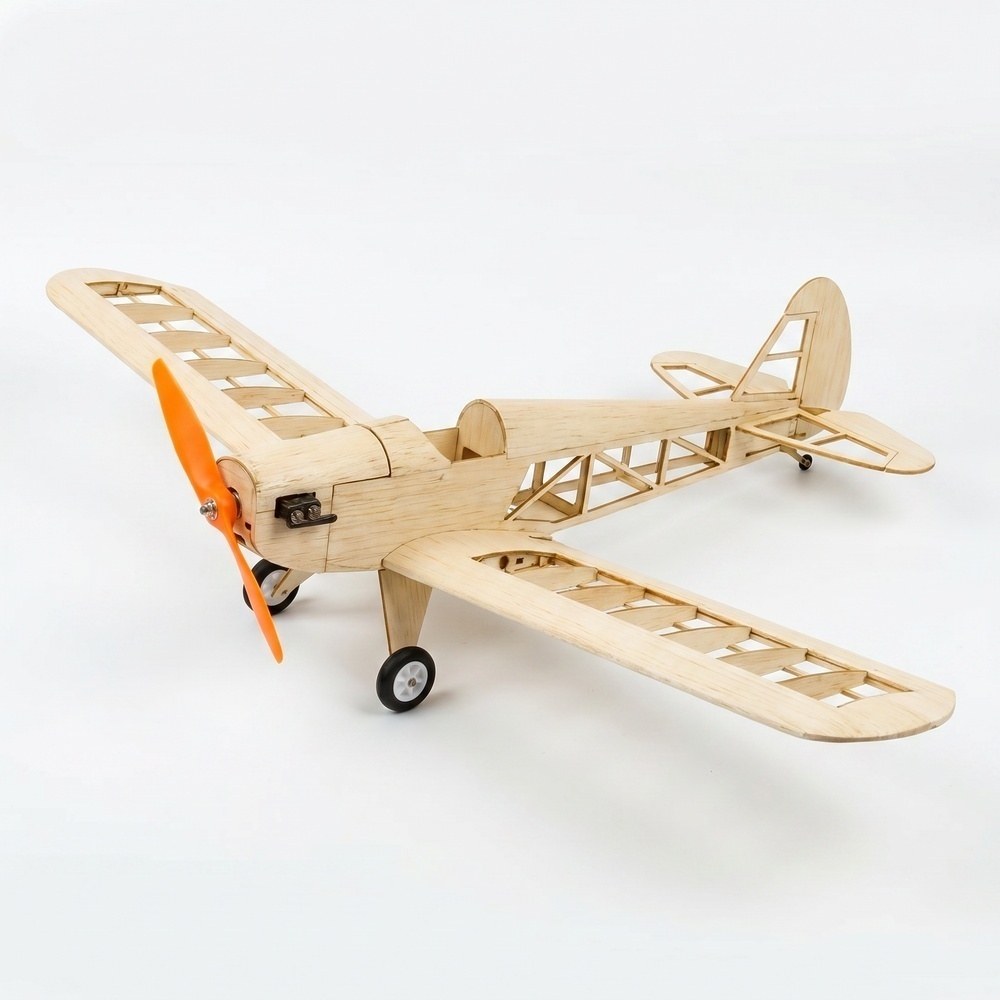 Model Kit Spitfire - Mini RC Uçak Lazer Kesim Balsa
