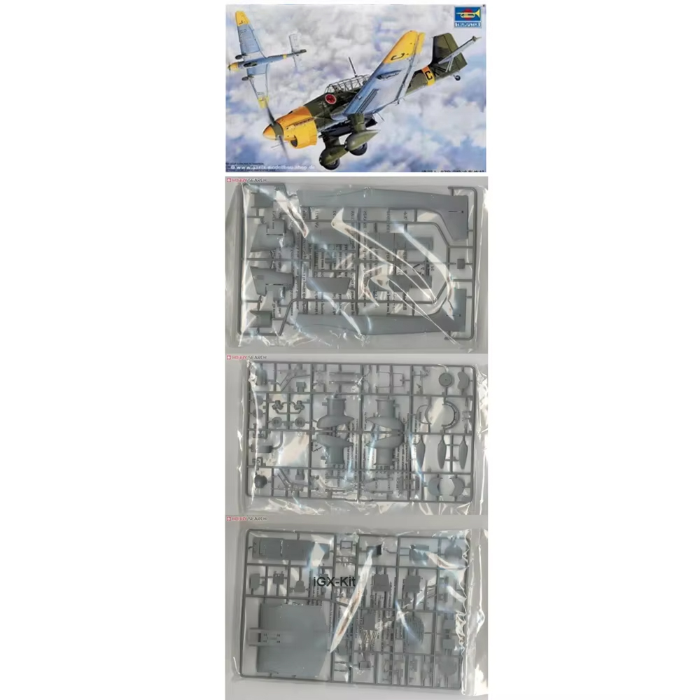 Model Kit Spitfire - Trompetçi 03214 1:32 Ölçekli JU87 Ju87-2