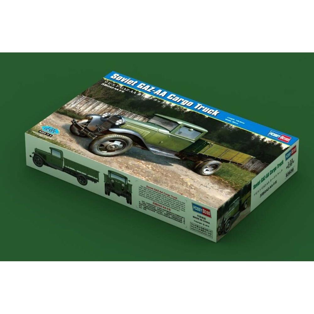 Model Kit Entry Grade - HobbyBoss 83836 1/35 sovyet GAZ-AA kargo