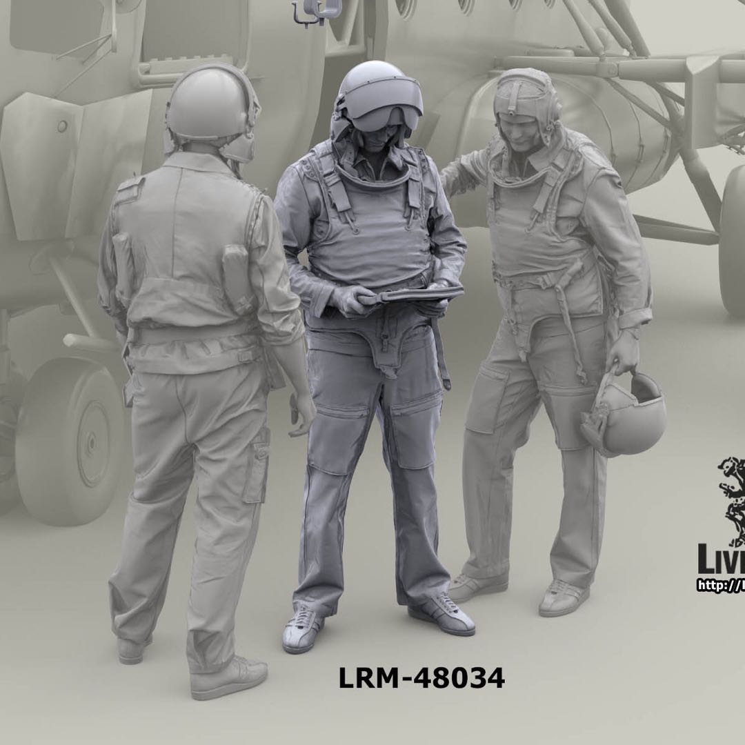 Model Kit Entry Grade - 1/48 reçine modeli şekil GK, demonte