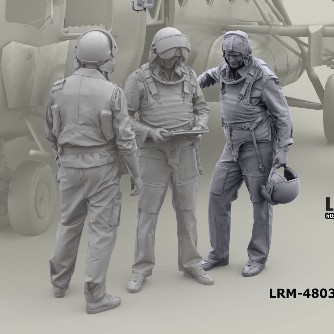 Model Kit Entry Grade - 1/48 reçine modeli şekil GK, demonte
