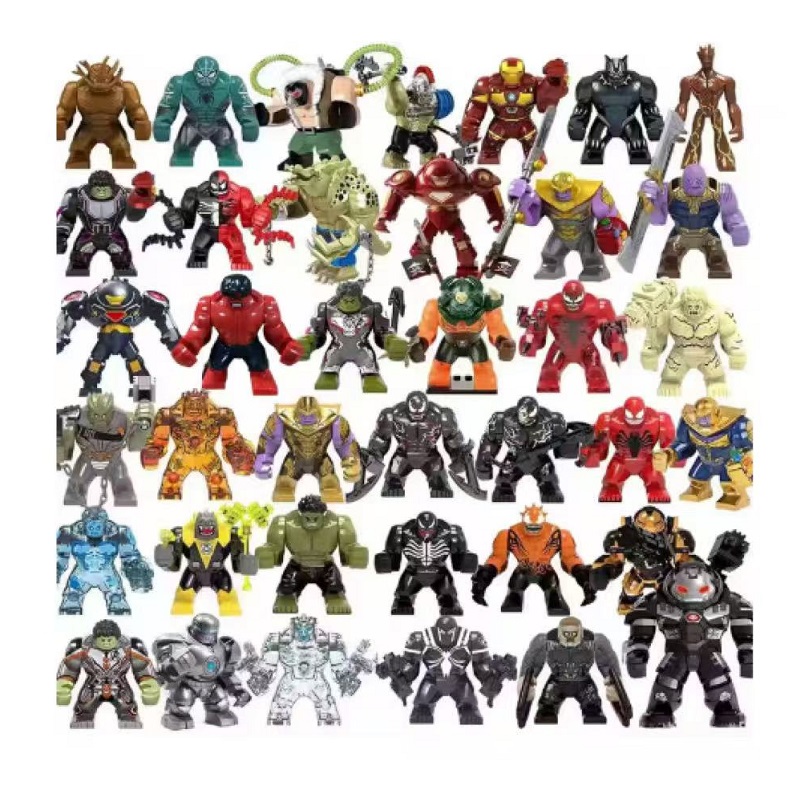 Model Kit Venom - Yapı blokları, Marvel süper kahramanları, anti