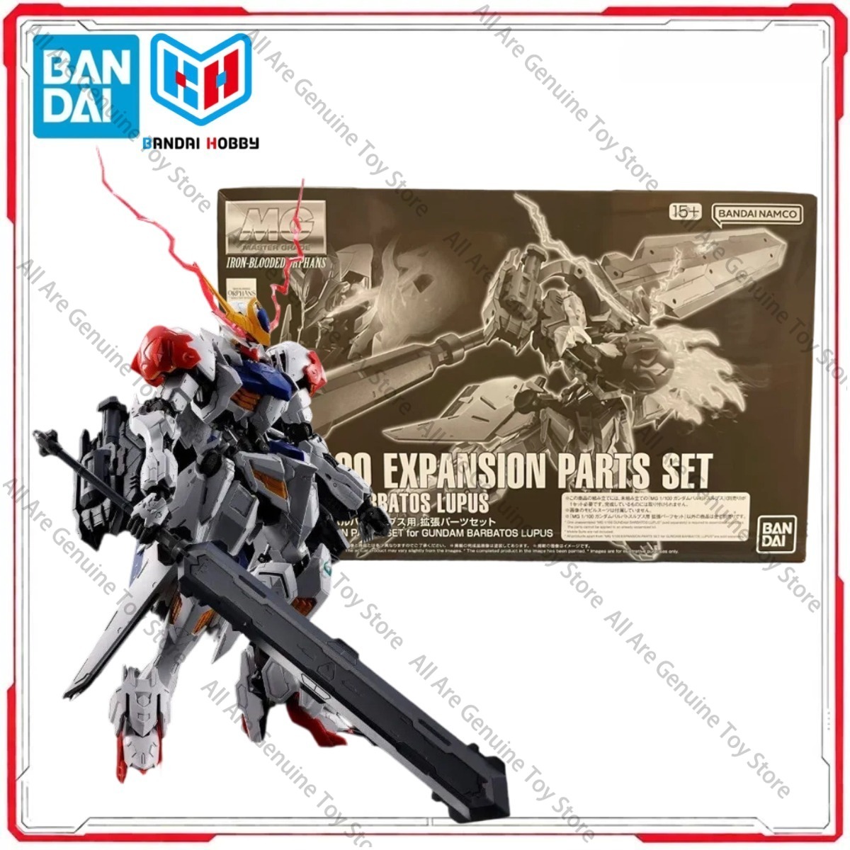 Model Kit Gundam Barbatos - Orijinal Bandai Model Kiti Orijinal MG