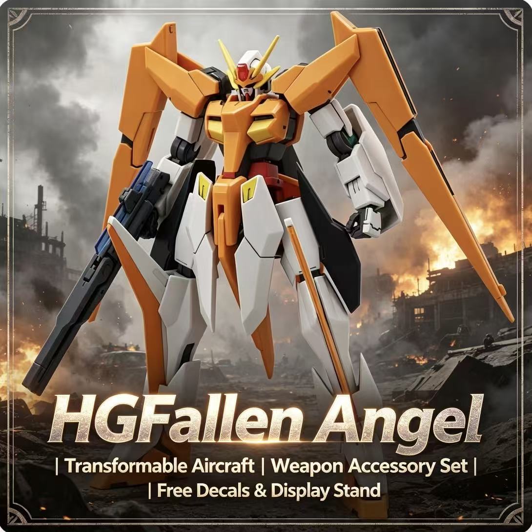 Model Kit Zeus - HG 1/144 Düşmüş Melek Dönüştürülebilir Uçak