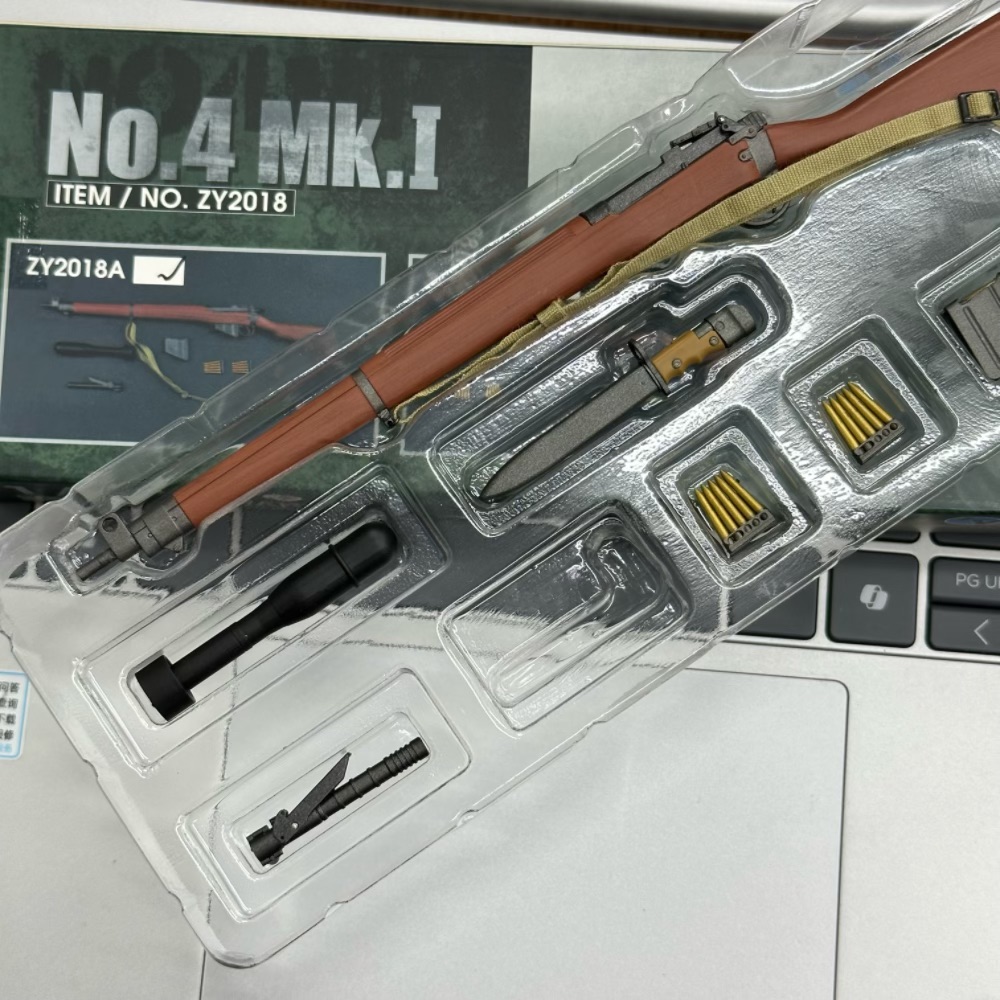 Model Kit Figures - ZY2018A 1/6 Ölçekli İkinci Dünya Savaşı
