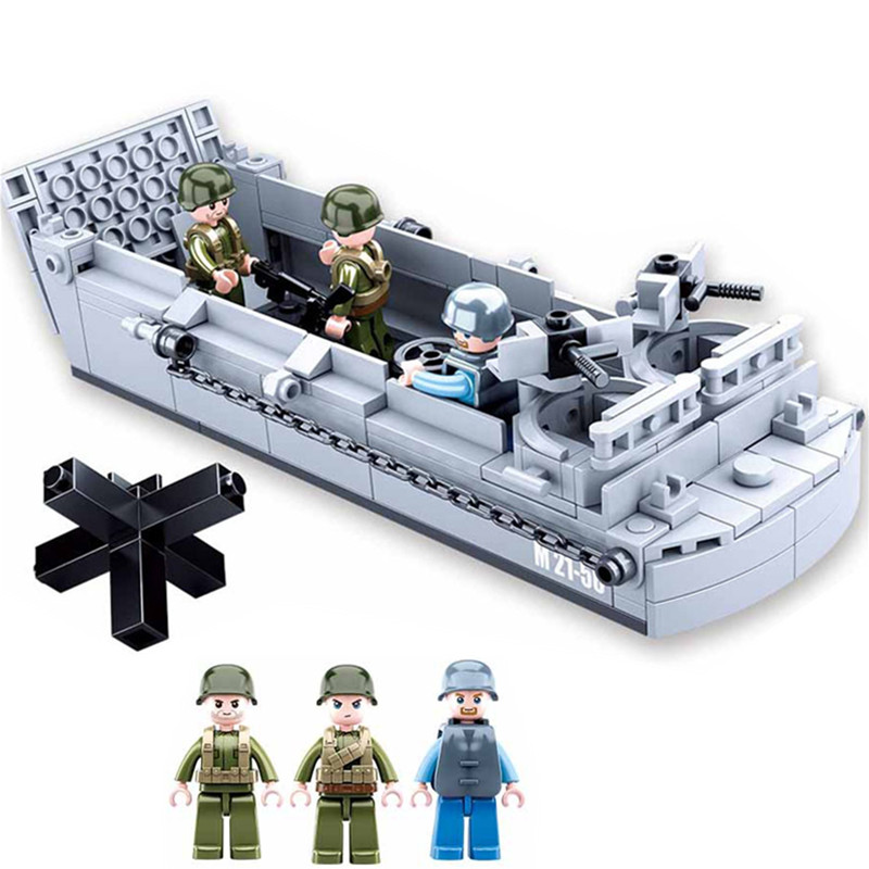 Model Kit U Boat - Sluban WW2 abd askeri Military iniş