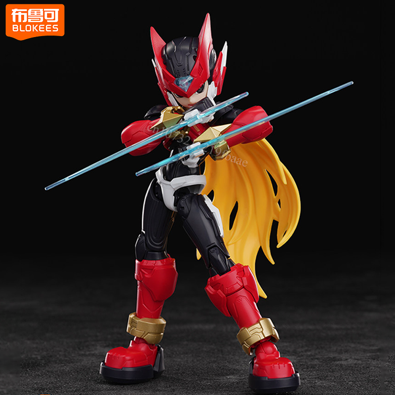 Model Kit Zero - Orijinal Blokees Düşen Yıldız Rockman Aksiyon