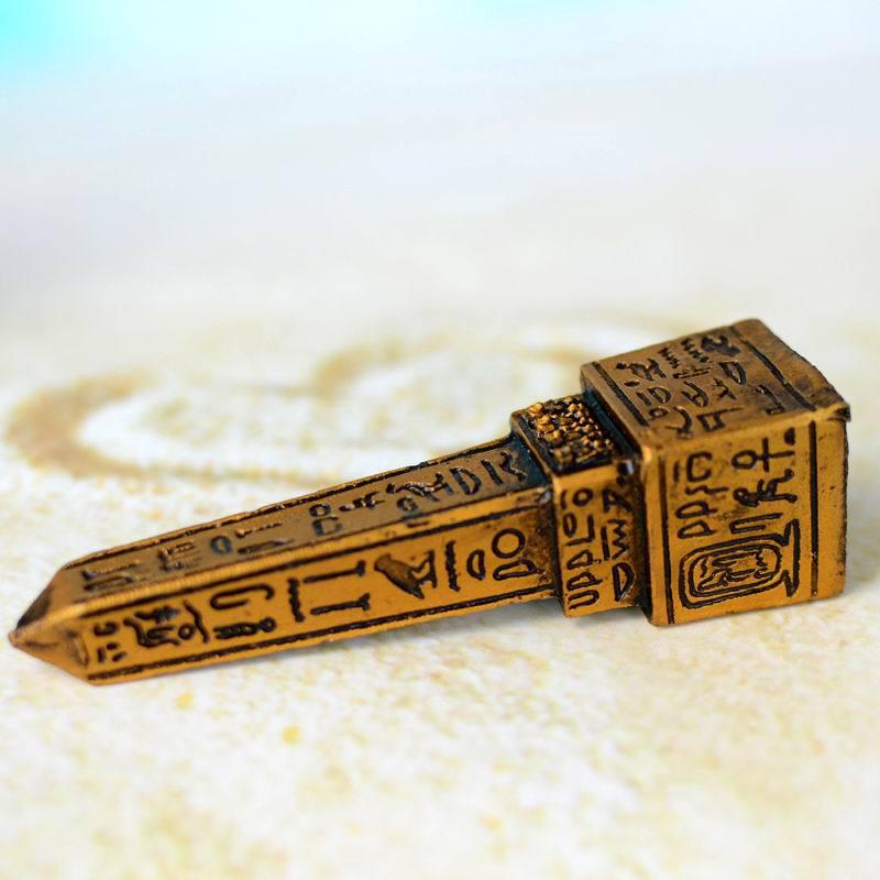 Model Kit Obelisk - Mini Dikilitaş Heykeli Dekoratif Ivır Zıvır