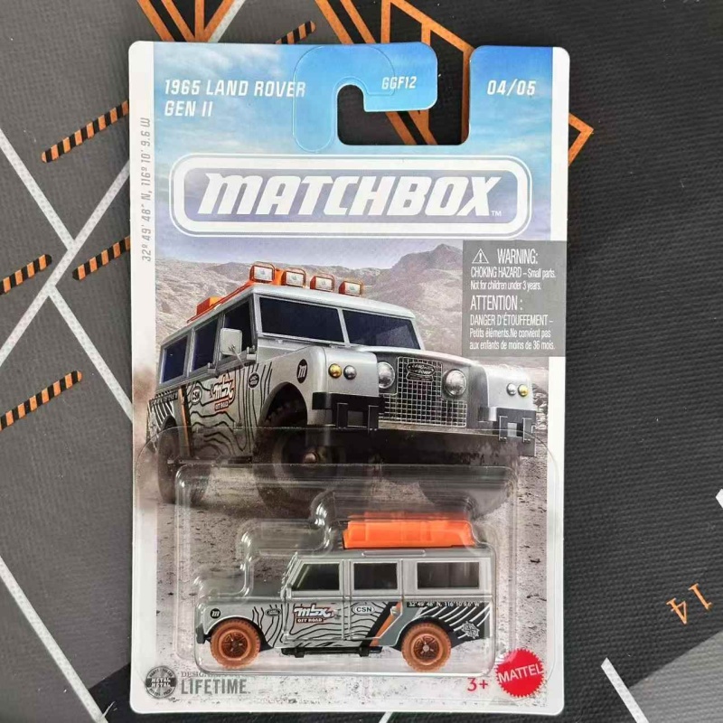 Model Kit Jeep - MATCHBOX Metal Araba 1:64 Ölçekli Arazi