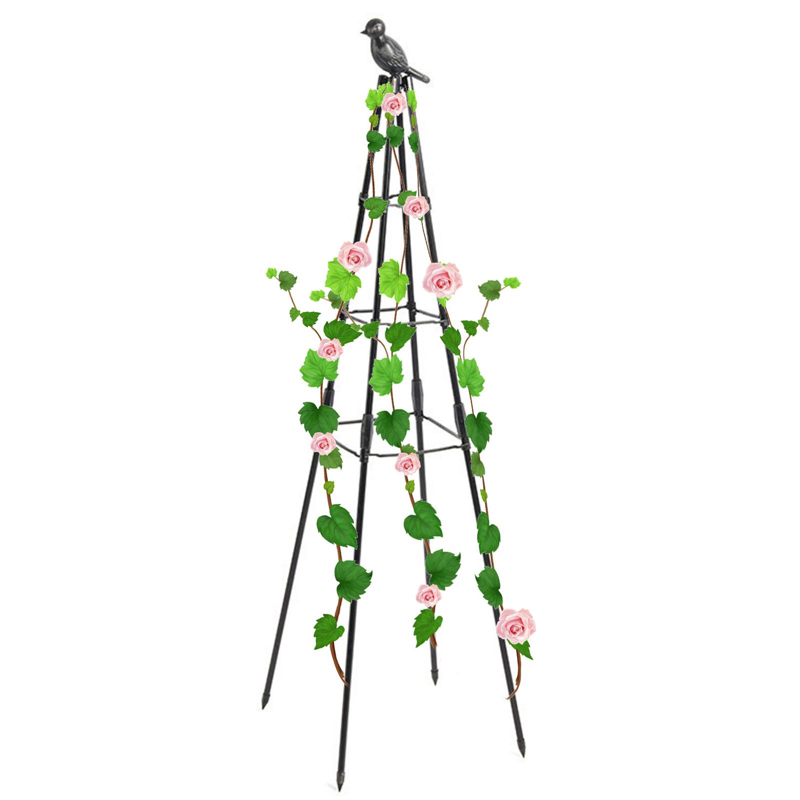 Model Kit Obelisk - 160cm Metal bahçe dikilitaş kafes bitki