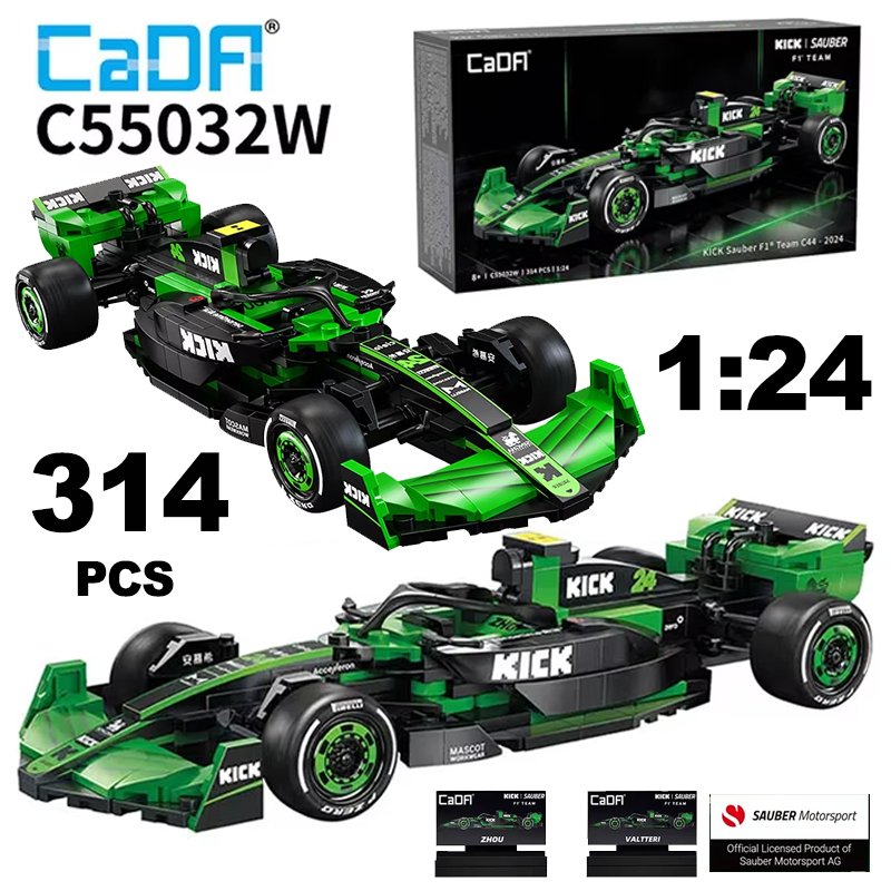 Model Kit Ferrari - Cada MOC Sauber F1 Takımı C44