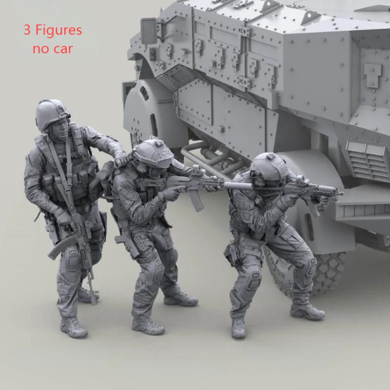 Model Kit Figures - 1/35 Reçine Model Şekil GK, Demonte