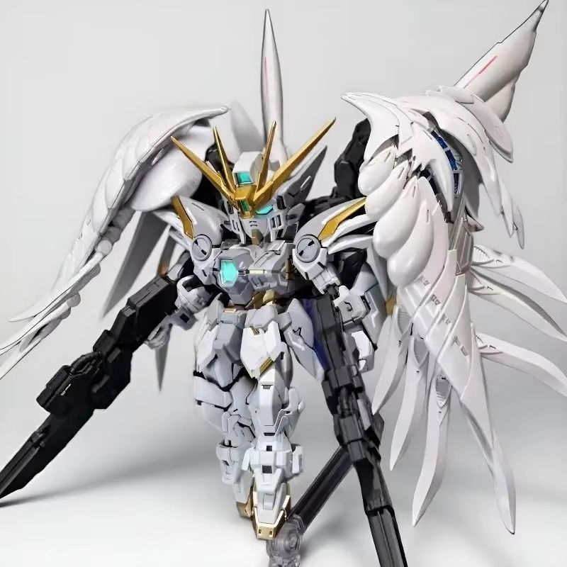 Model Kit Zeus - Mgsd Wing Zero Ew Snow White