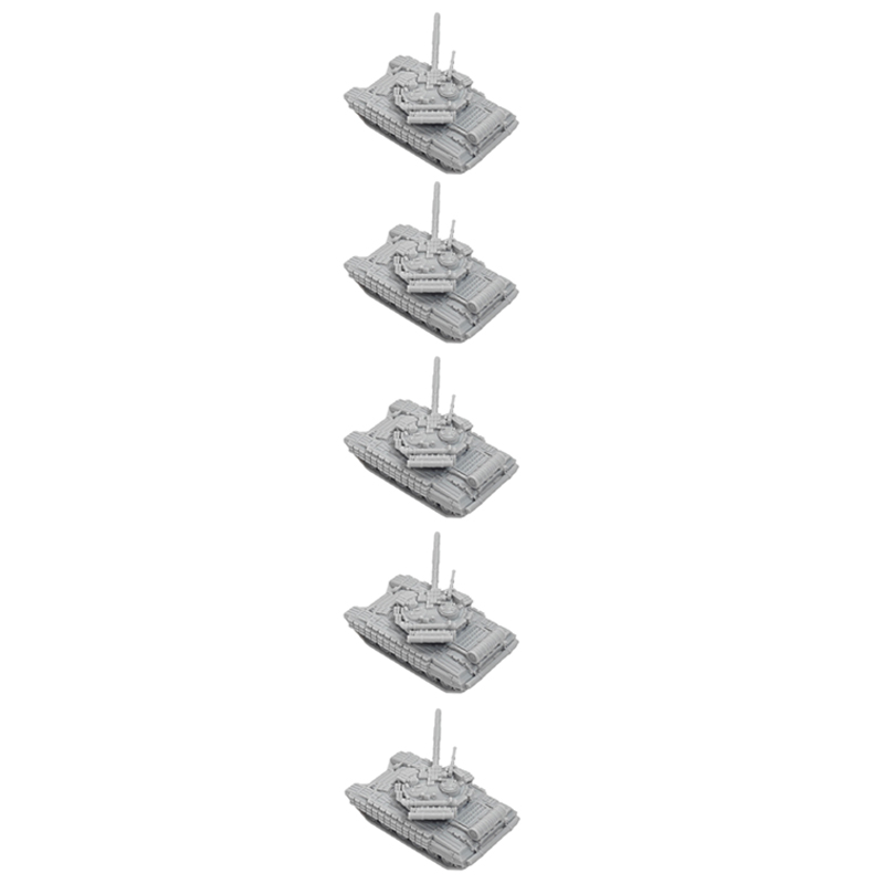 Model Kit Tank - 5 Adet 1/144 Ölçekli T‑64BV Ana