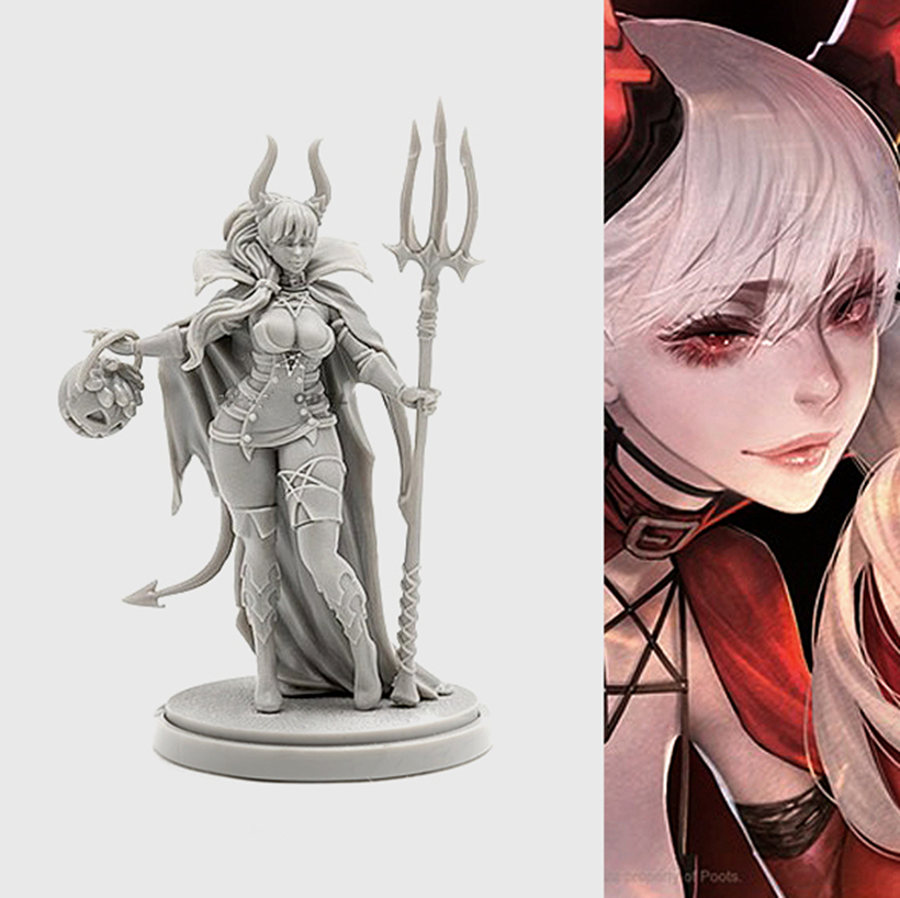 Model Kit Zero - model kiti reçine kiti KINGDOM DEATH