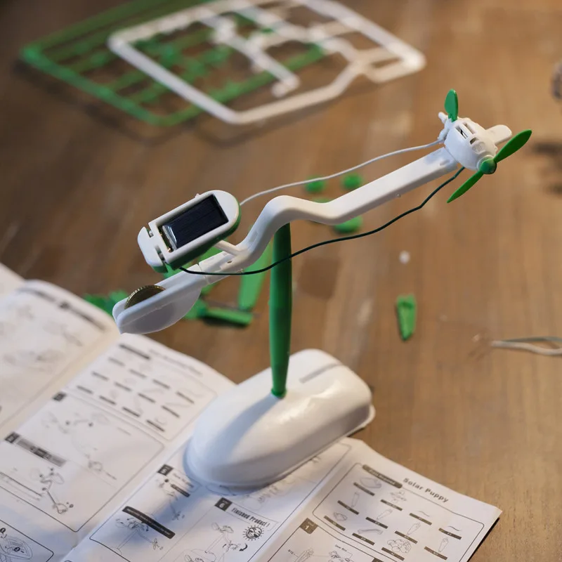 6-In-1 güneş enerjisi Robot ki - Model Kit U Boat incelemesi ve fiyatı