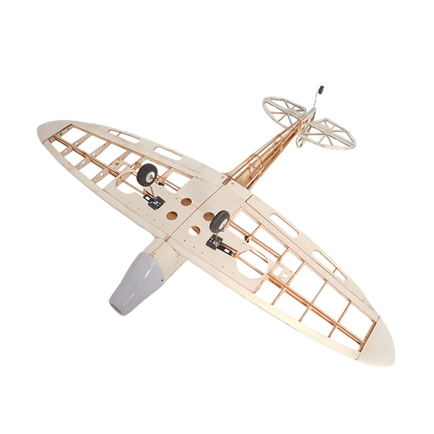 RC Uçaklar Lazer Kesim Balsa A - Model Kit Spitfire incelemesi ve fiyatı
