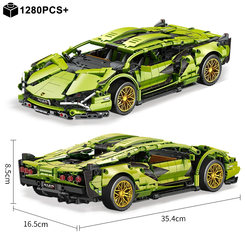 Teknik Süper Hızlı Spor Araba  - Model Kit Ferrari incelemesi ve fiyatı