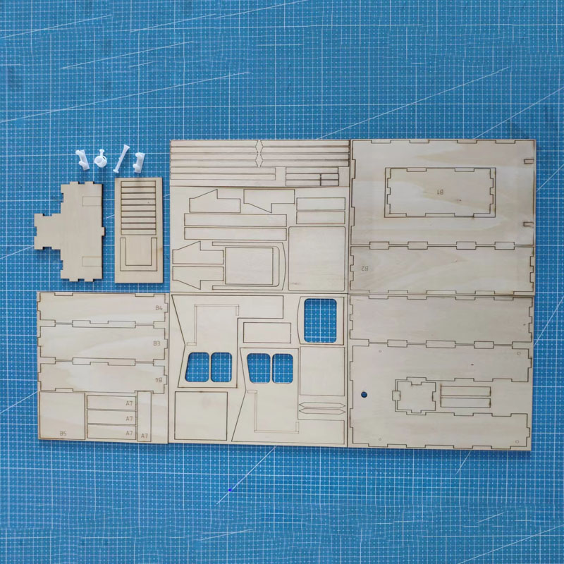 Ahşap kutu kurtarma botu model - Model Kit U Boat incelemesi ve fiyatı