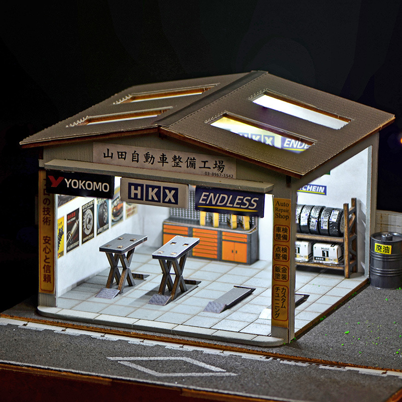 1:64 Ölçekli DIY Oto Tamir Atö - Model Kit Led incelemesi ve fiyatı