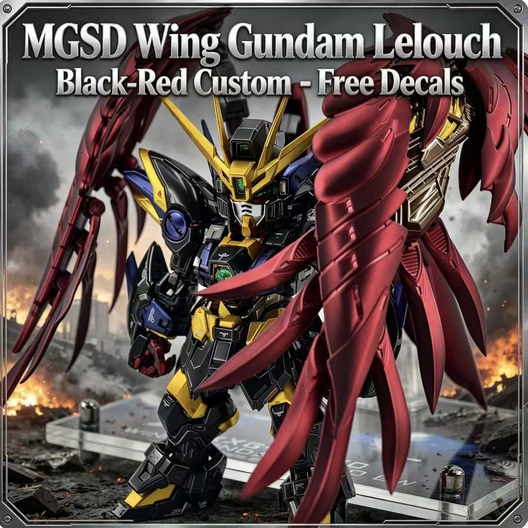 MGSD Wing Lelouch Renk Düzeni  - Model Kit Zeus incelemesi ve fiyatı