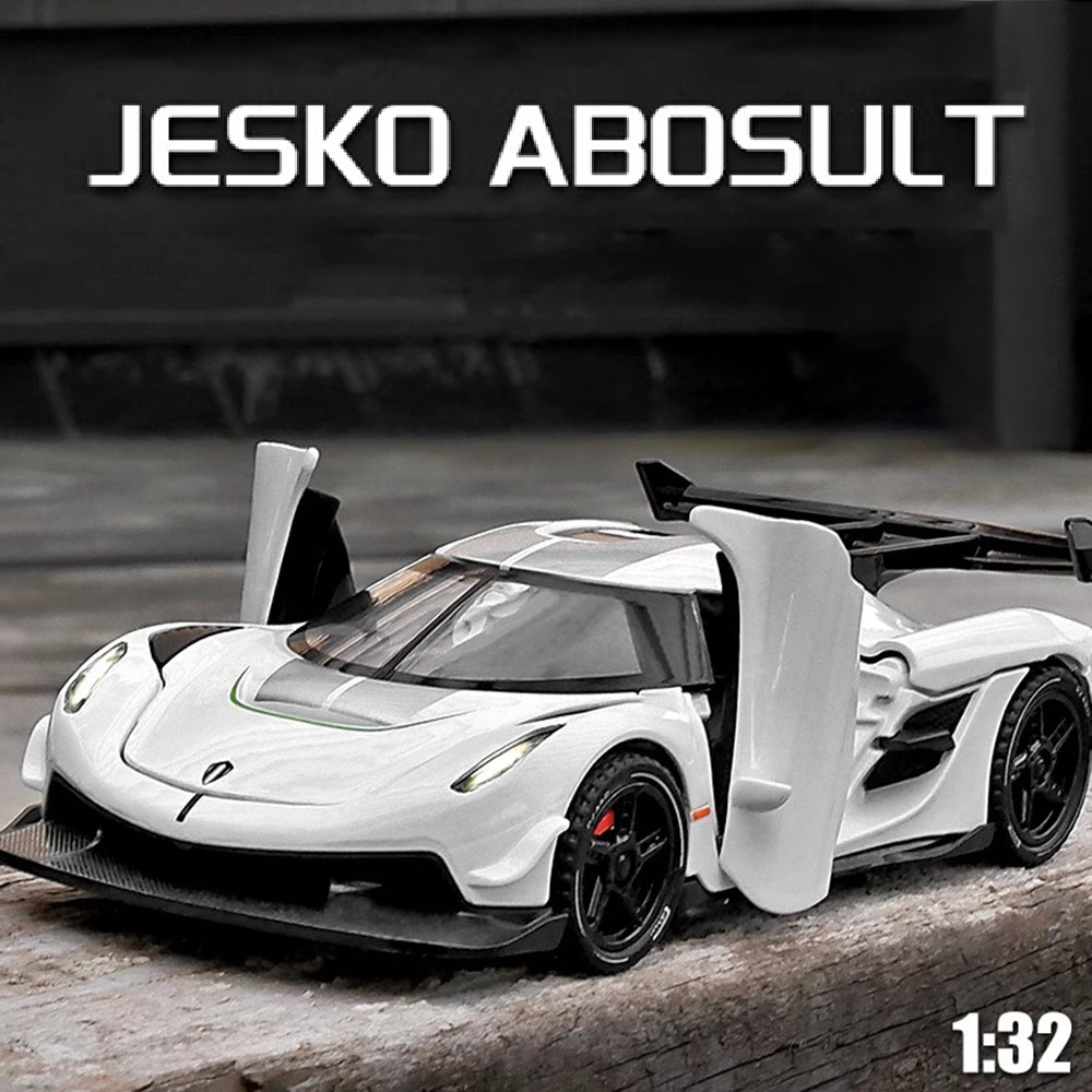 Ölçekli 1:32 KNSG Jesko Araba  - Model Kit Ferrari incelemesi ve fiyatı