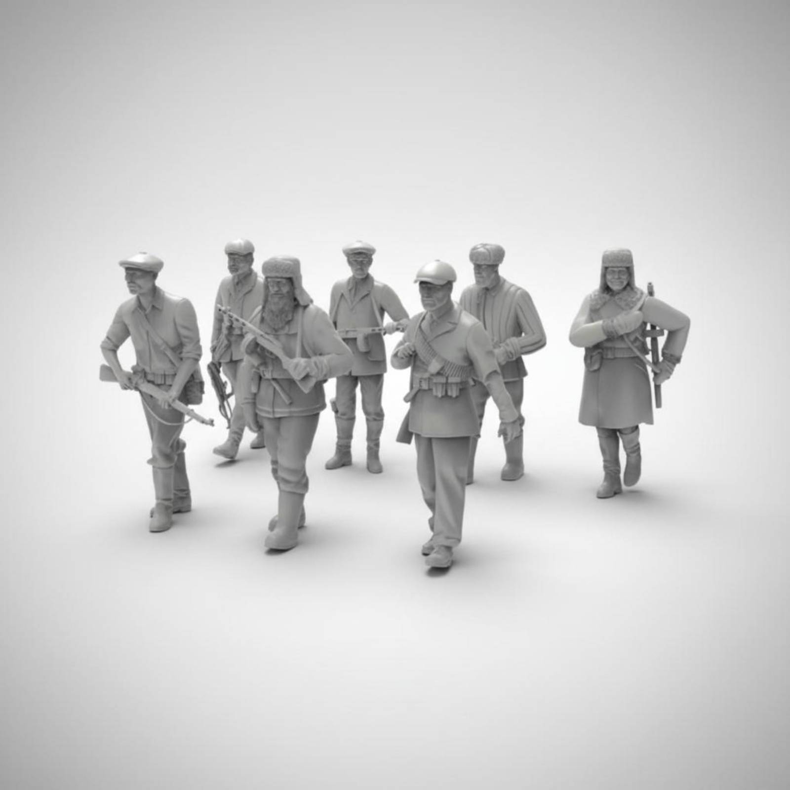 7 Parça İkinci Dünya Savaşı As - Model Kit Figures incelemesi ve fiyatı