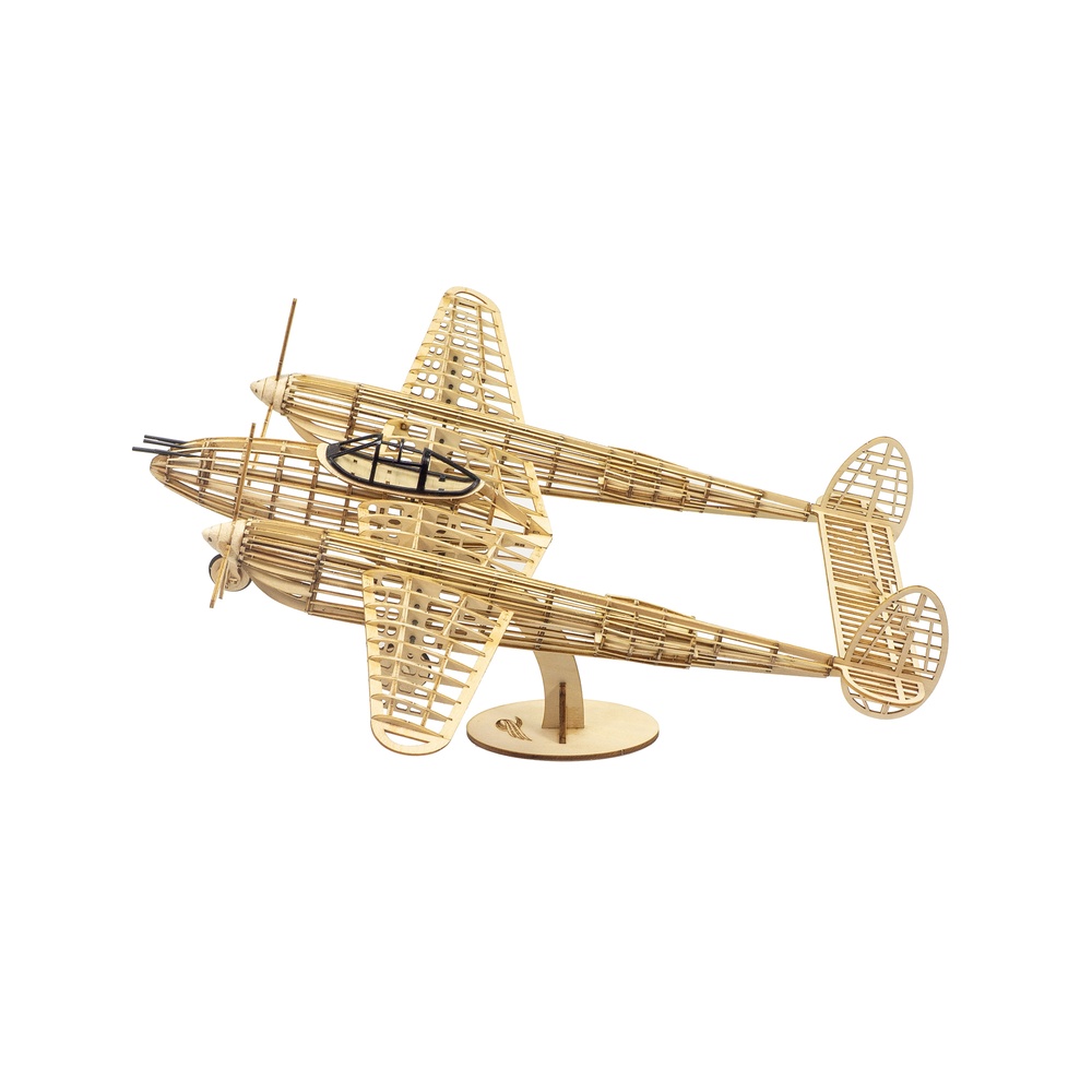 P-38 Lightning Balsa Ahşap Uça - Model Kit Spitfire incelemesi ve fiyatı