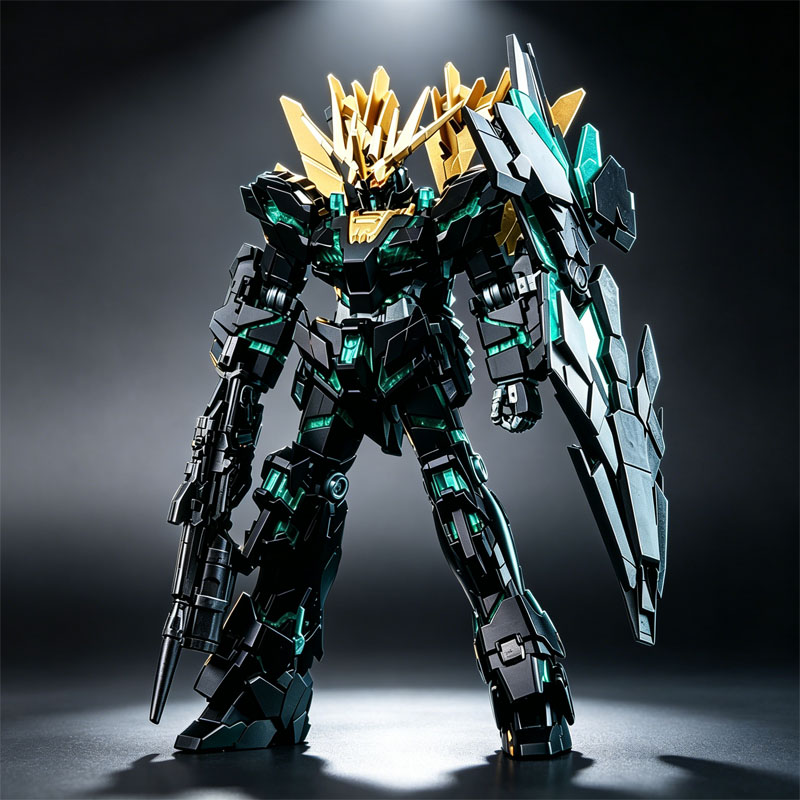 HG 1/144 RX-0 Unicorn Banshee  - Model Kit Zeus incelemesi ve fiyatı
