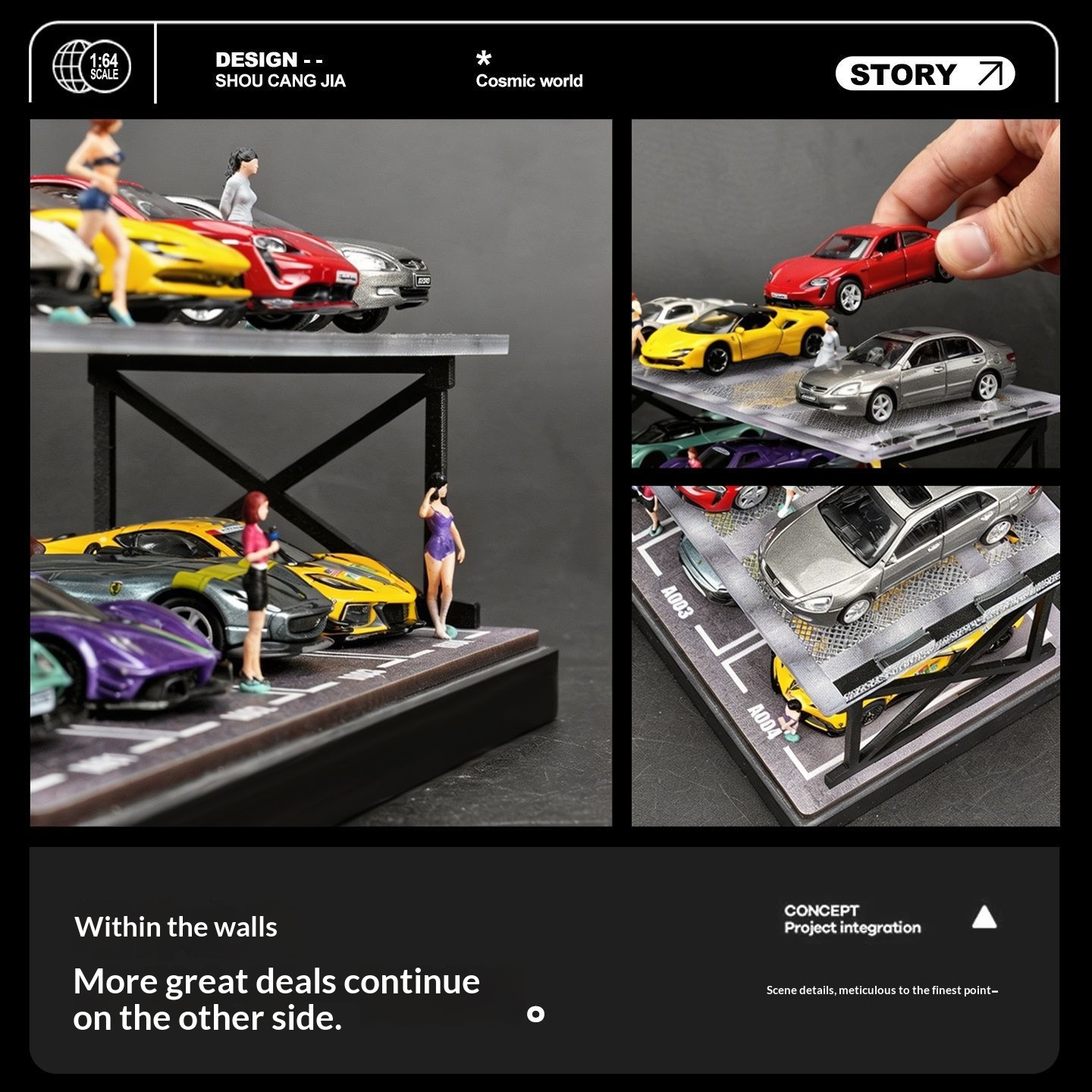 Koleksiyoncu 1:64 Ölçekli İki  - Model Kit Led incelemesi ve fiyatı
