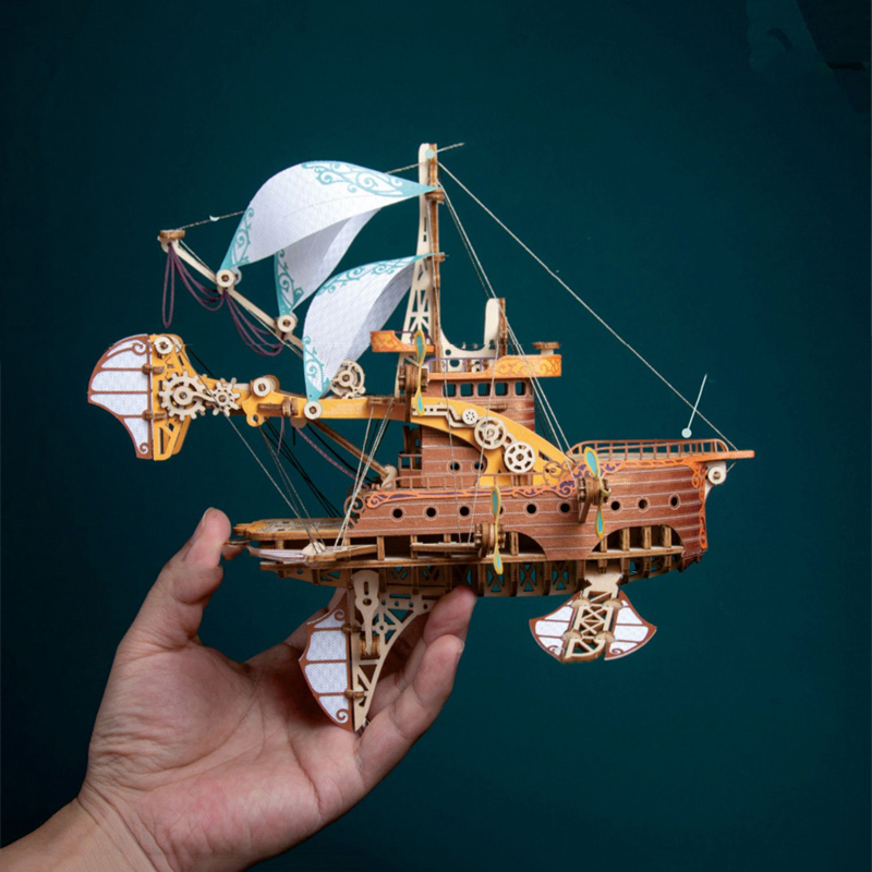 DIY 3D Ahşap Bulmaca Fantastik - Model Kit Glue incelemesi ve fiyatı
