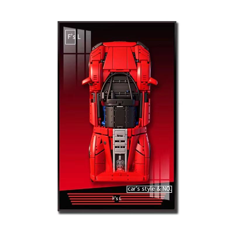 YENİ Fotoğraf Çerçevesi Sergil - Model Kit Ferrari incelemesi ve fiyatı