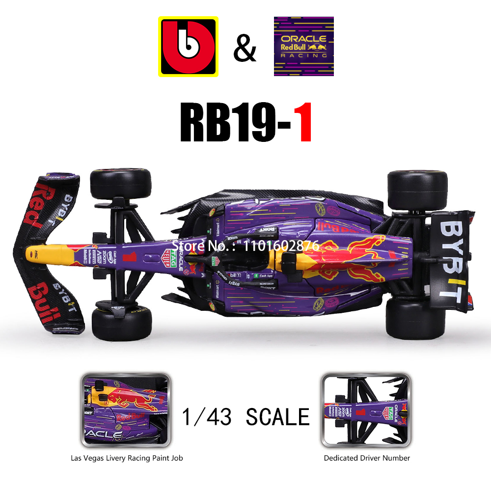 Bburago 1:43 2023 F1 Red Bull  - Model Kit Ferrari incelemesi ve fiyatı