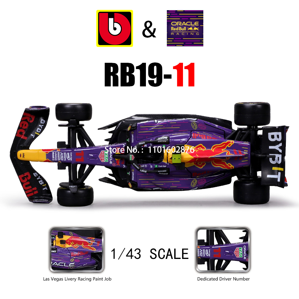 Bburago 1:43 2023 F1 Red Bull  - Model Kit Ferrari incelemesi ve fiyatı
