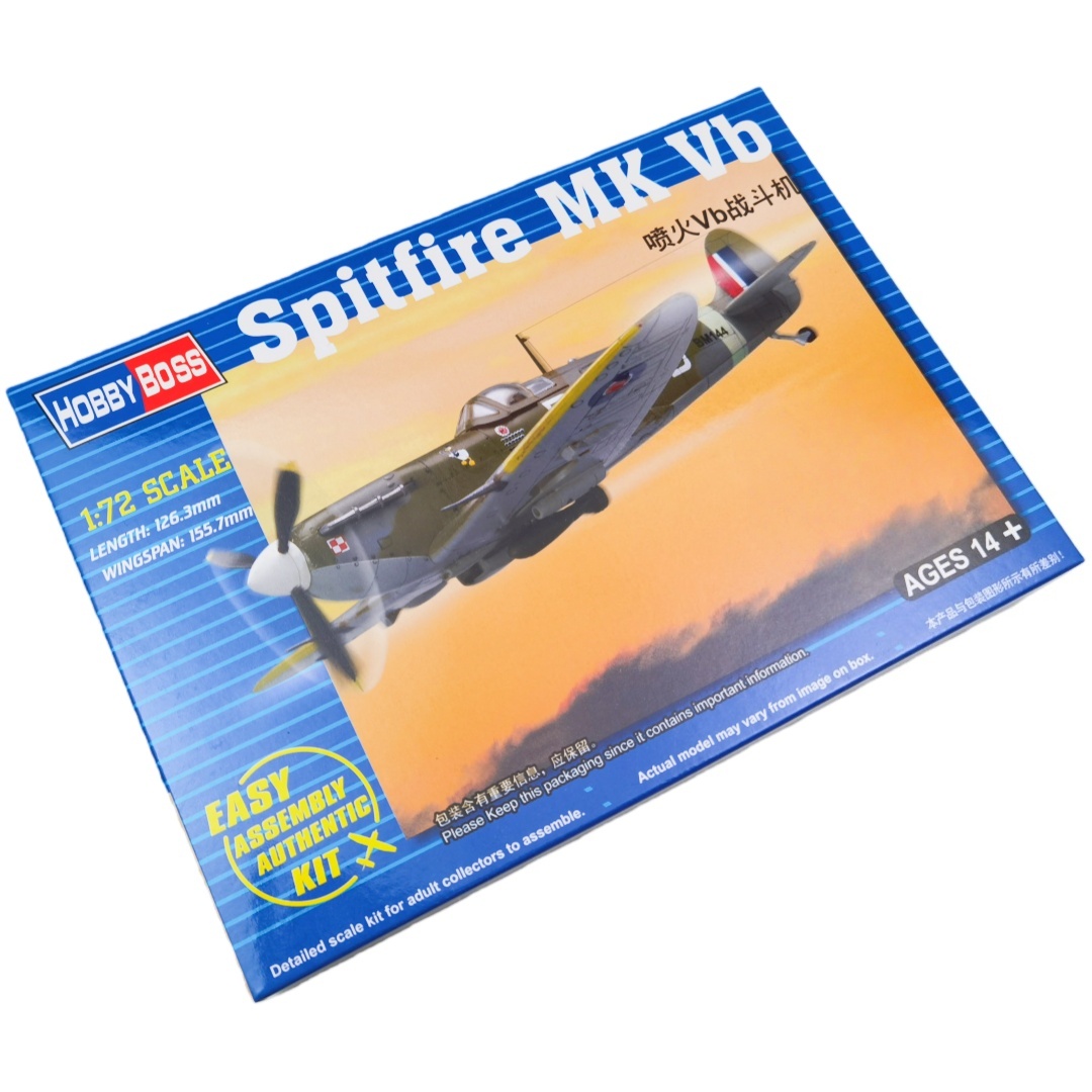 TROMPETÇİ 1/72 Spitfire MK VB  - Model Kit Spitfire incelemesi ve fiyatı