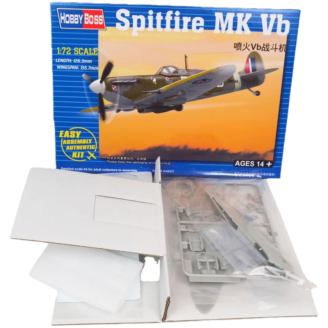 TROMPETÇİ 1/72 Spitfire MK VB  - Model Kit Spitfire incelemesi ve fiyatı