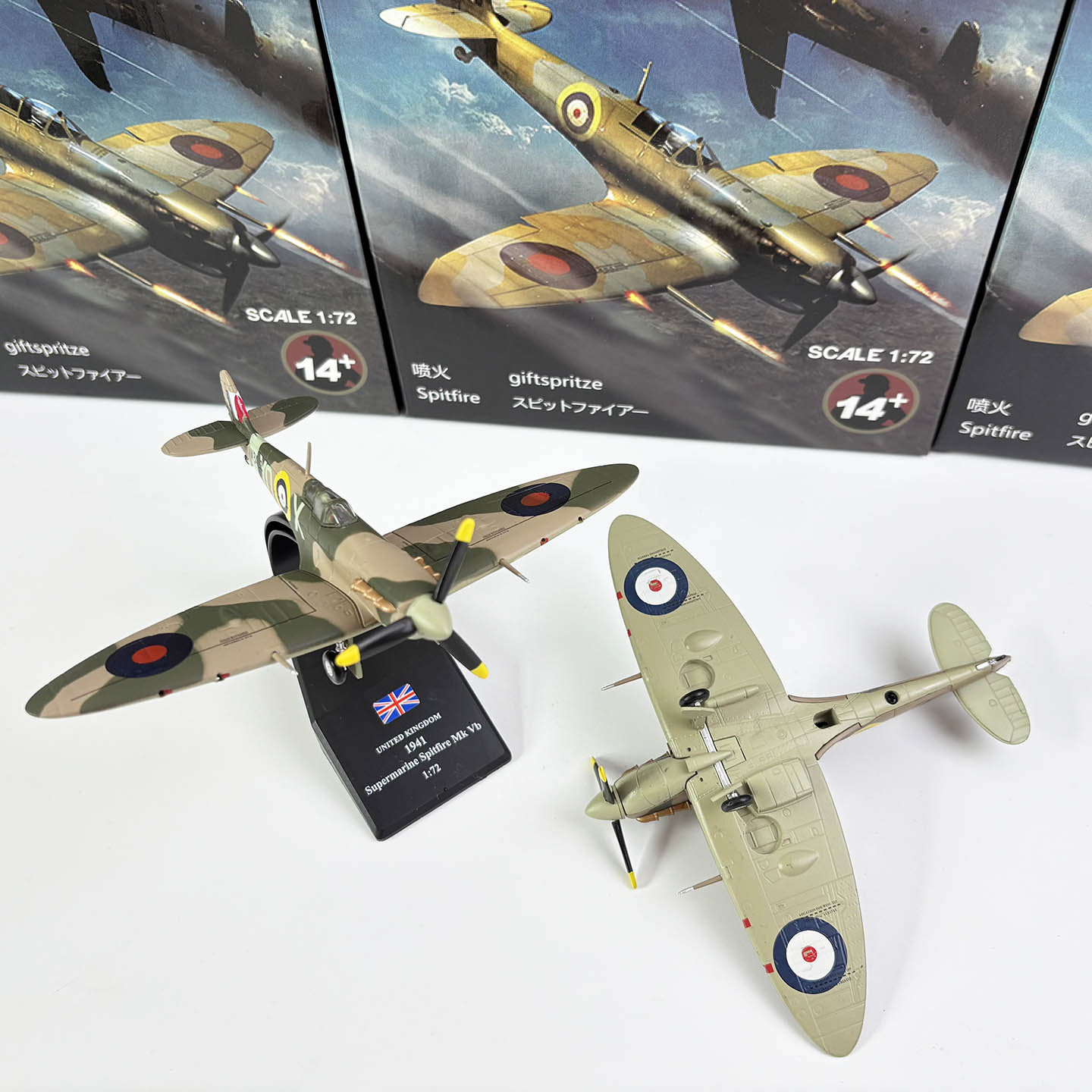 1:72 1/72 Ölçekli İKINCI DÜNYA - Model Kit Spitfire incelemesi ve fiyatı