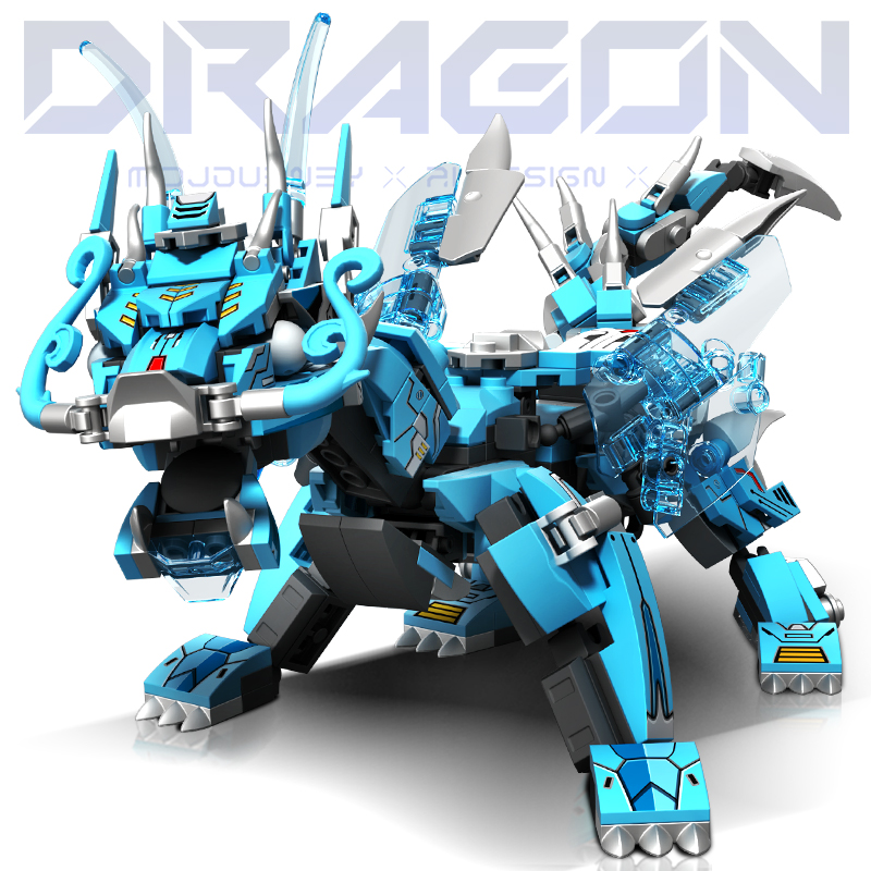 2 in 1 dönüştürülebilir Mecha  - Model Kit Dragon incelemesi ve fiyatı