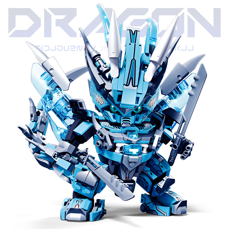 2 in 1 dönüştürülebilir Mecha  - Model Kit Dragon incelemesi ve fiyatı