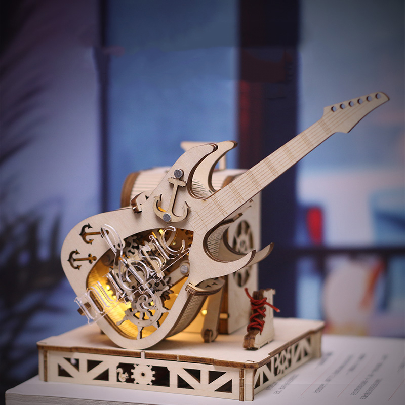 DIY 3D Ahşap Bulmaca Minyatür  - Model Kit Glue incelemesi ve fiyatı