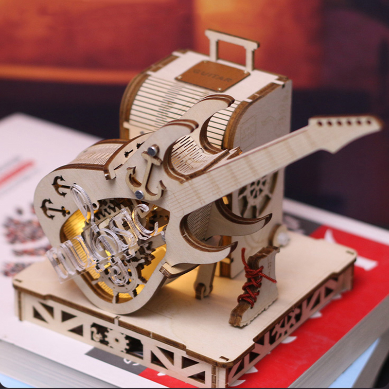 DIY 3D Ahşap Bulmaca Minyatür  - Model Kit Glue incelemesi ve fiyatı