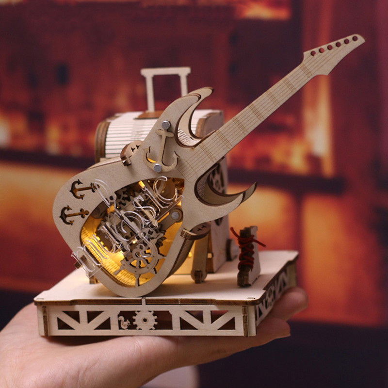 DIY 3D Ahşap Bulmaca Minyatür  - Model Kit Glue incelemesi ve fiyatı