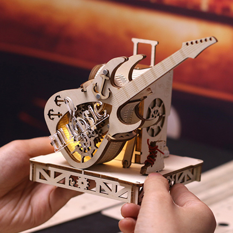 DIY 3D Ahşap Bulmaca Minyatür  - Model Kit Glue incelemesi ve fiyatı