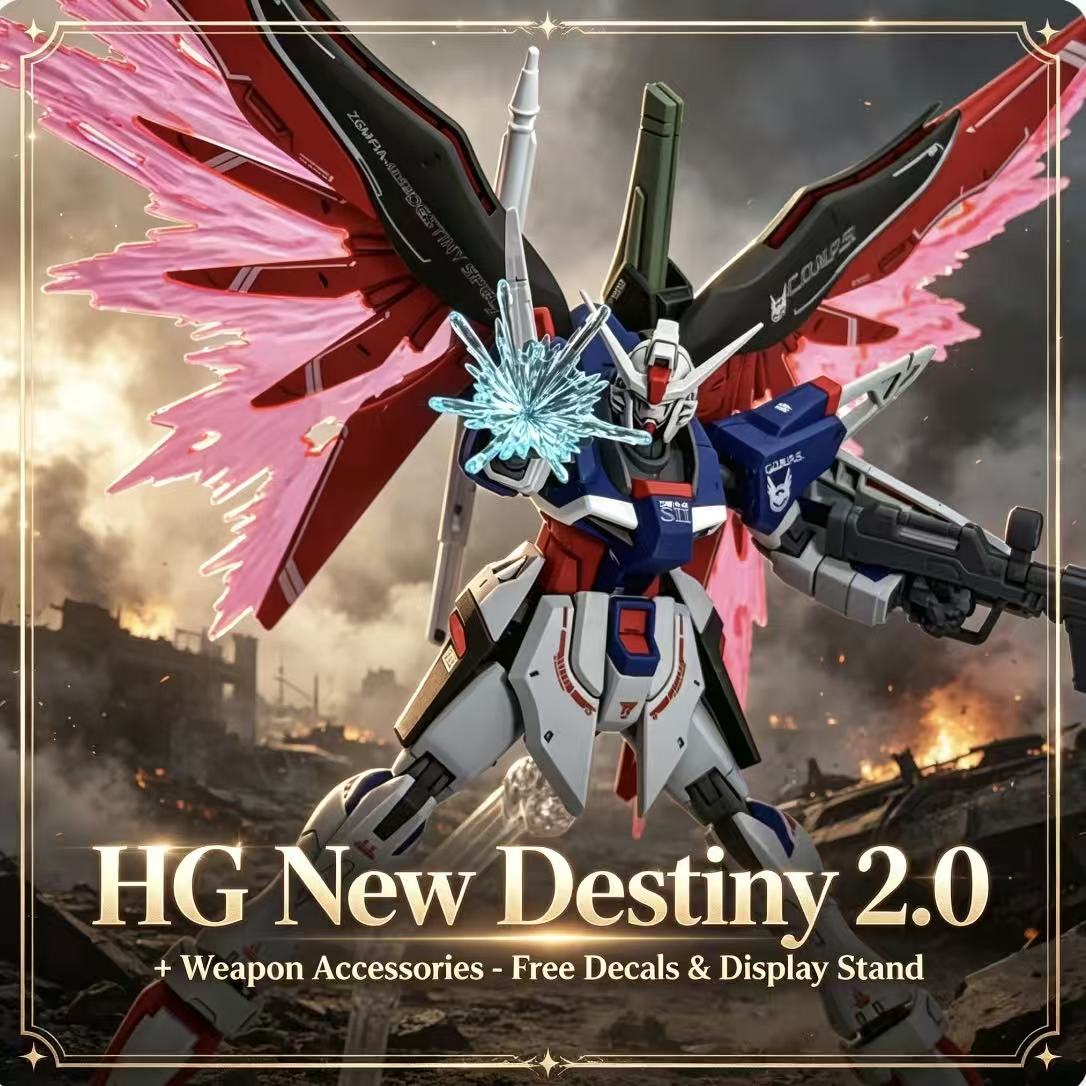 224 HG 1/144 Destiny Spec II F - Model Kit Gundam Barbatos incelemesi ve fiyatı