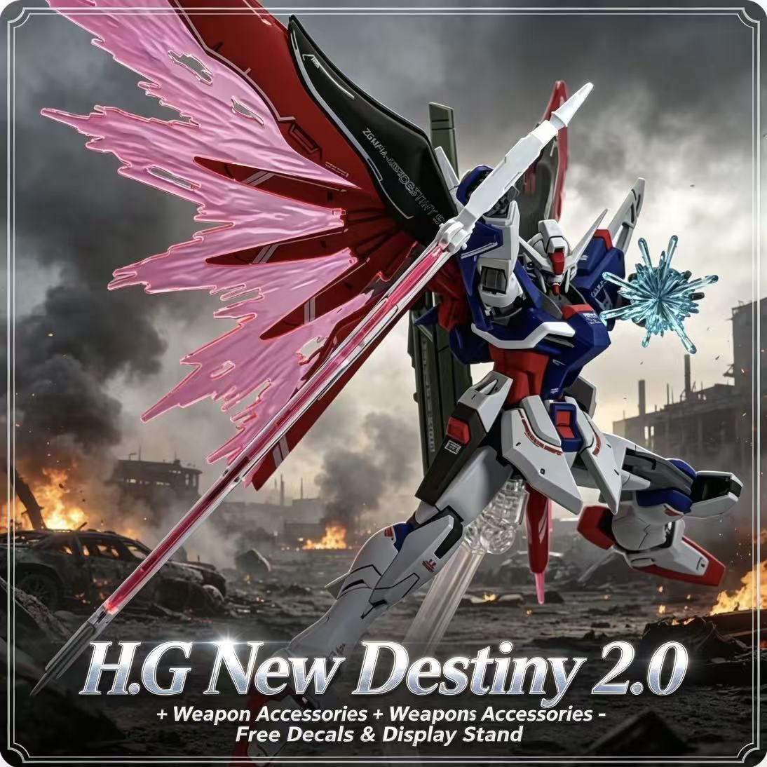 224 HG 1/144 Destiny Spec II F - Model Kit Gundam Barbatos incelemesi ve fiyatı