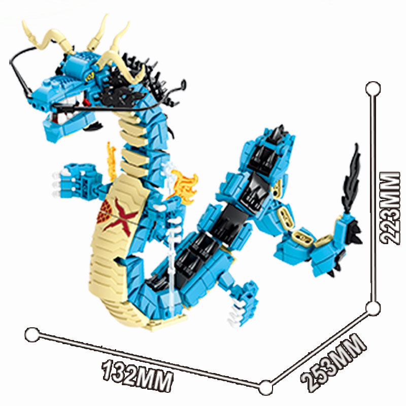 8in1 Tek Parça Yapı Taşları Ma - Model Kit Dragon incelemesi ve fiyatı