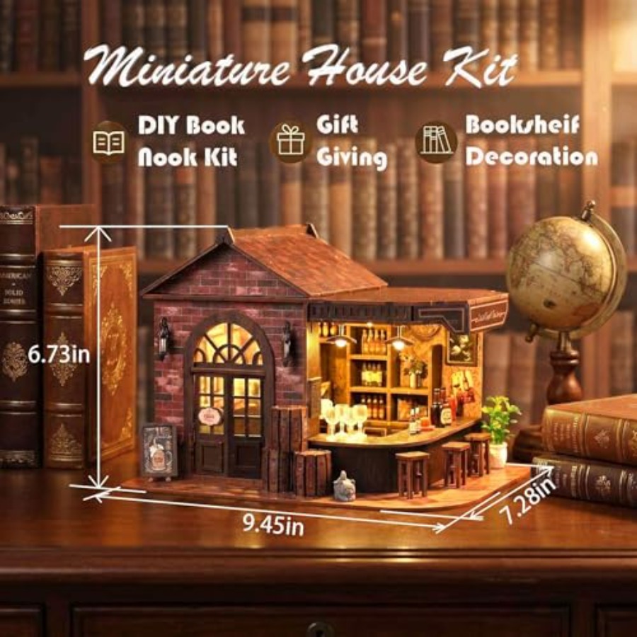 Kitap Köşesi Seti, LED Işıklı  - Model Kit Led incelemesi ve fiyatı