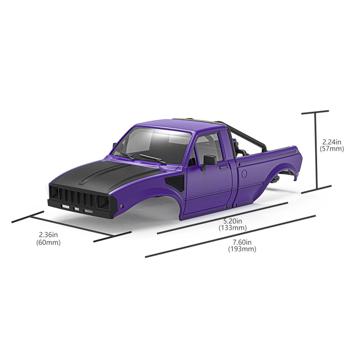 IR60-24 133mm Dingil Mesafesi  - Model Kit Jeep incelemesi ve fiyatı